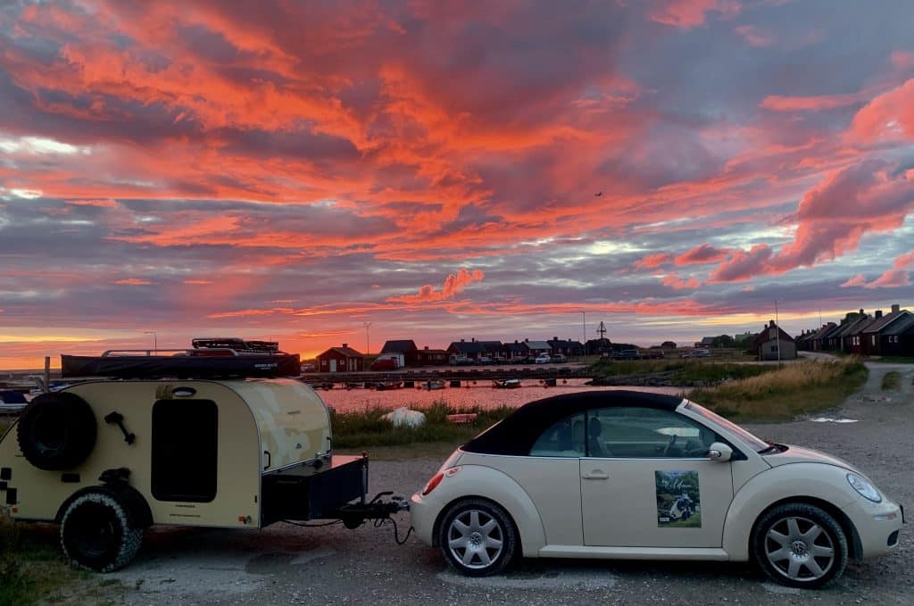 Smukt kig mod nye eventyr – næste blog handler om Gotland og glamping”